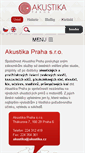 Mobile Screenshot of akustika.cz