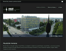 Tablet Screenshot of akustika.sk